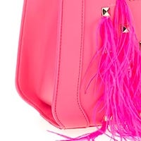 Bolso Tote Fuxia Flecos Rue Madam - Exclusivo y Moderno foto 5