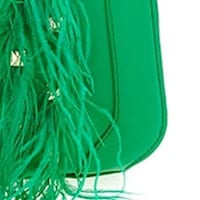 Bolso Tote Verde Esmeralda Rue Madam con Flecos - Carrile foto 2