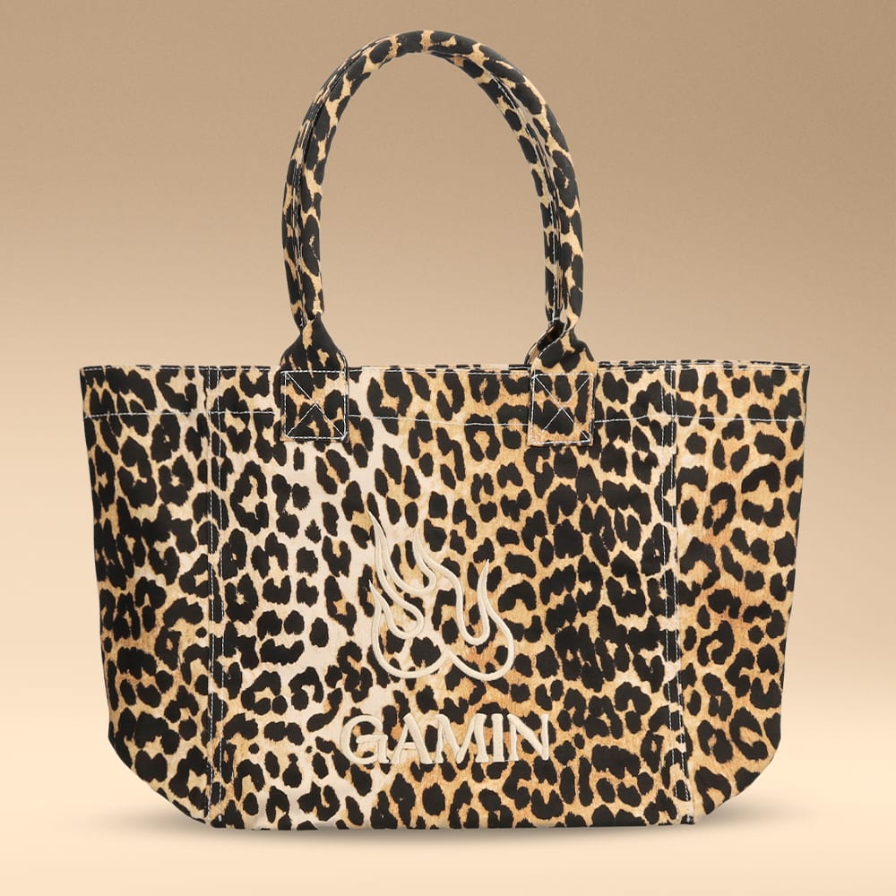 Bolso Gamin Bag Bibilou Shopper Leopardo