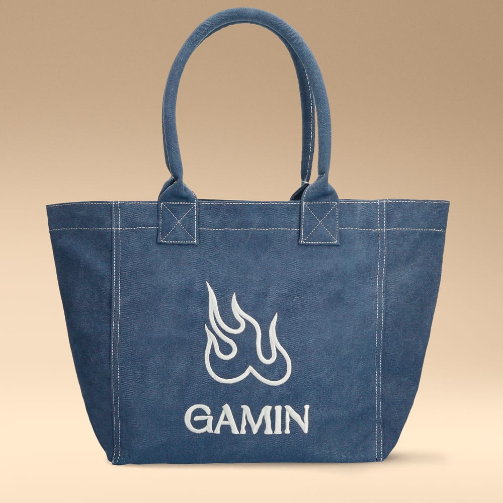 Bolso Gamin Bag Bibilou Azul Denim