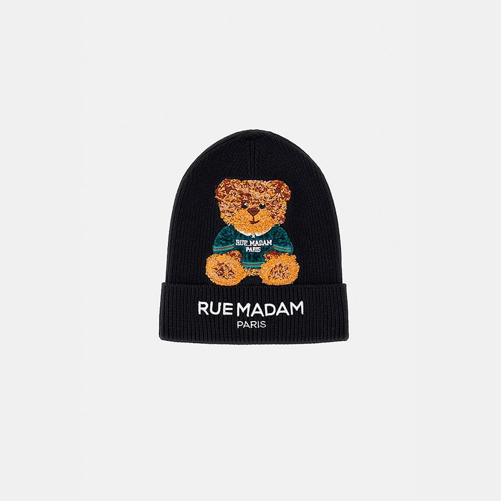 Gorro Negro Rue Madam Paris Osito Yosemite Beanie