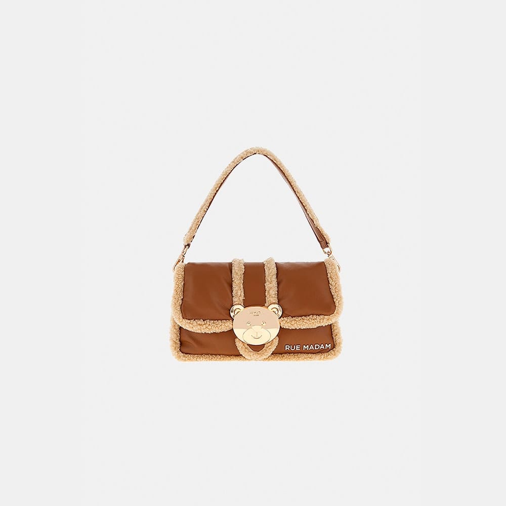 Bolso Hombro Cuero Oso Rue Madam Vertmont It-Bag