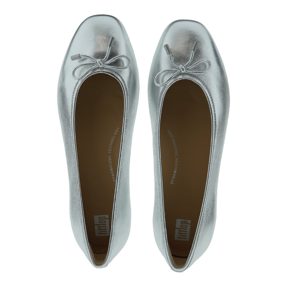 Compra Bailarinas FitFlop W Delicato Bow en Plata | Carrile foto 2