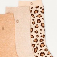 Calcetines Mujer M.Moustache - Pack de 3 Diseños con Estilo Leopardo foto 4