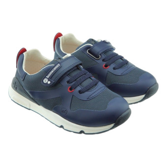 Zapatillas Biomecanics Azules Velcro 231007