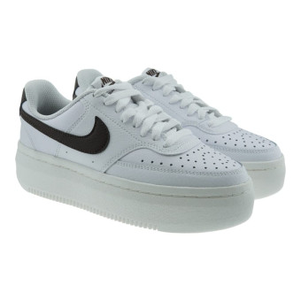 Zapatillas deportivas blancas cordón Nike Court Vision Alta