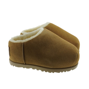 Zuecos Ugg Plataforma Cuero Pumped Slide