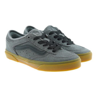 Zapatillas Vans Ante Gris Cordón Rowley Classic