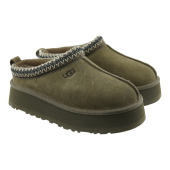 Zuecos Ugg Tazz Plataforma Mujer Marrón 