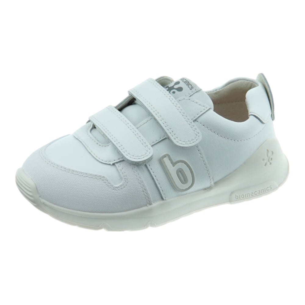 Zapatillas Biomecanics Blanco para Niño con Velcro | Confort y Estilo | Carrile foto 3