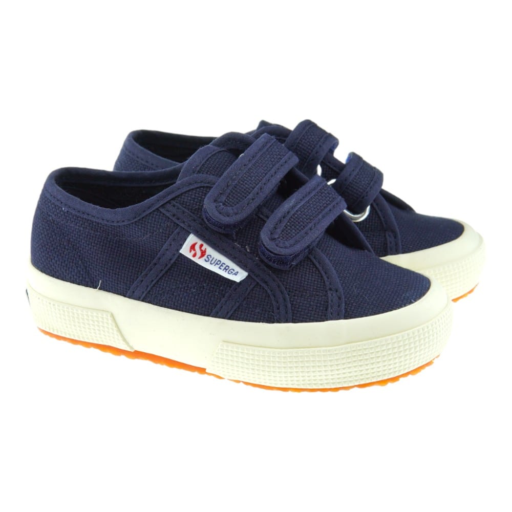 Zapatillas algodón velcros Superga 2750-Cotbump