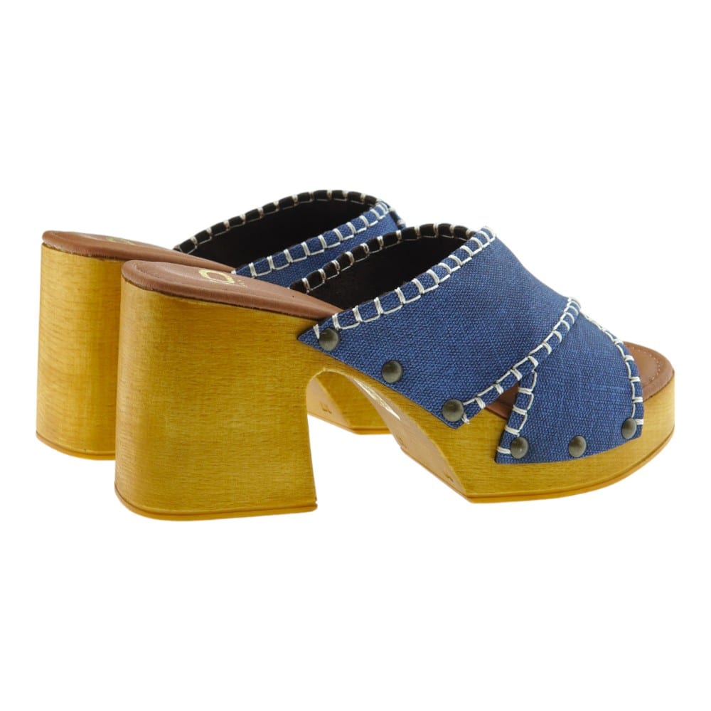 Sandalias Denim Tacón y Plataforma Go Woman | Carrilé foto 4