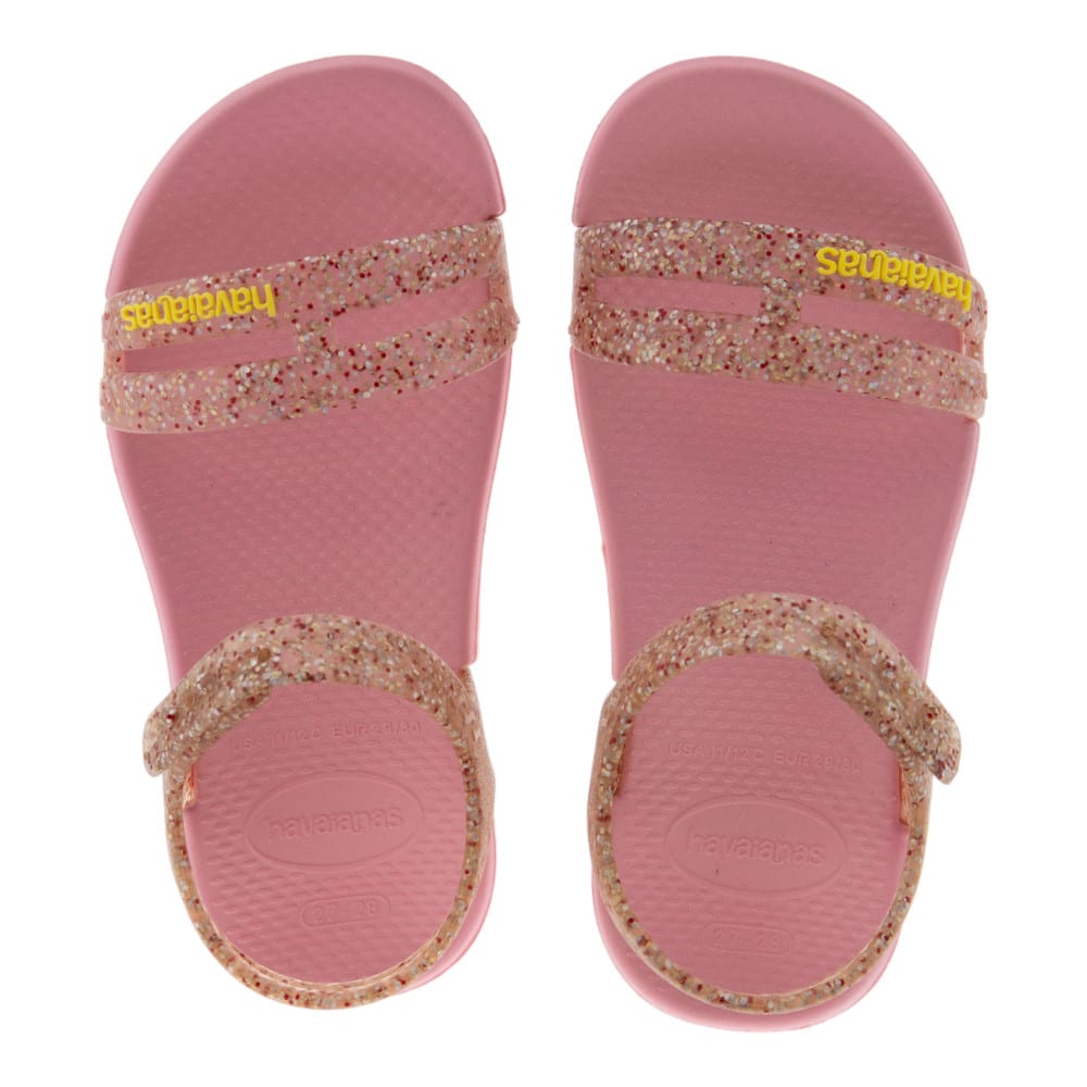 Chanclas Niña Havaianas Glitter Rosa -  Estilo para Verano foto 2