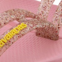 Chanclas Niña Havaianas Glitter Rosa -  Estilo para Verano foto 6