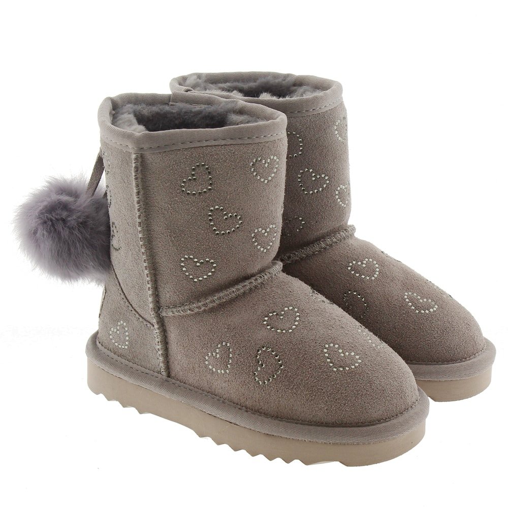 Botas australianas ante corazones Oca Loca 7652