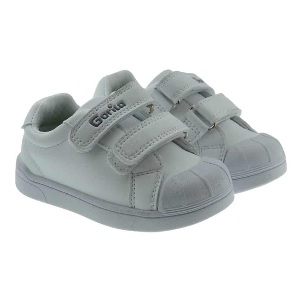 Deportivas Gorila Blancas Velcro Niños 77106