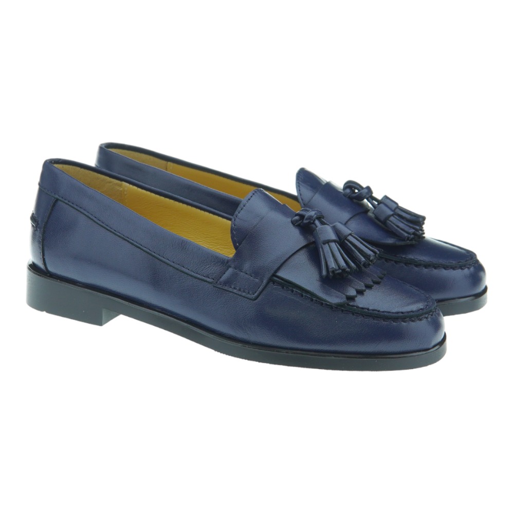 Mocasines colegio adorno borlas A-3840 Carrile