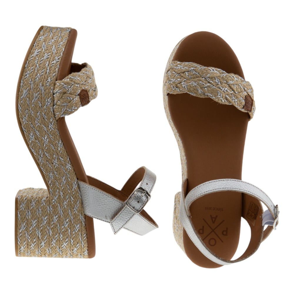 Sandalias tacón y plataforma mujer Popa – Estilo y comodidad en Carrilé foto 2