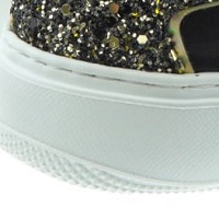 Zapatillas Niña Asso Negras con Glitter - Moda y Confort para Niñas | Carrile foto 7