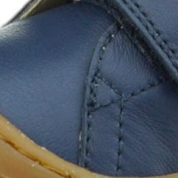 Zapatillas Barefoot Bebé Naturino en Cuero Azul y Taupe | Primeros Pasos foto 5