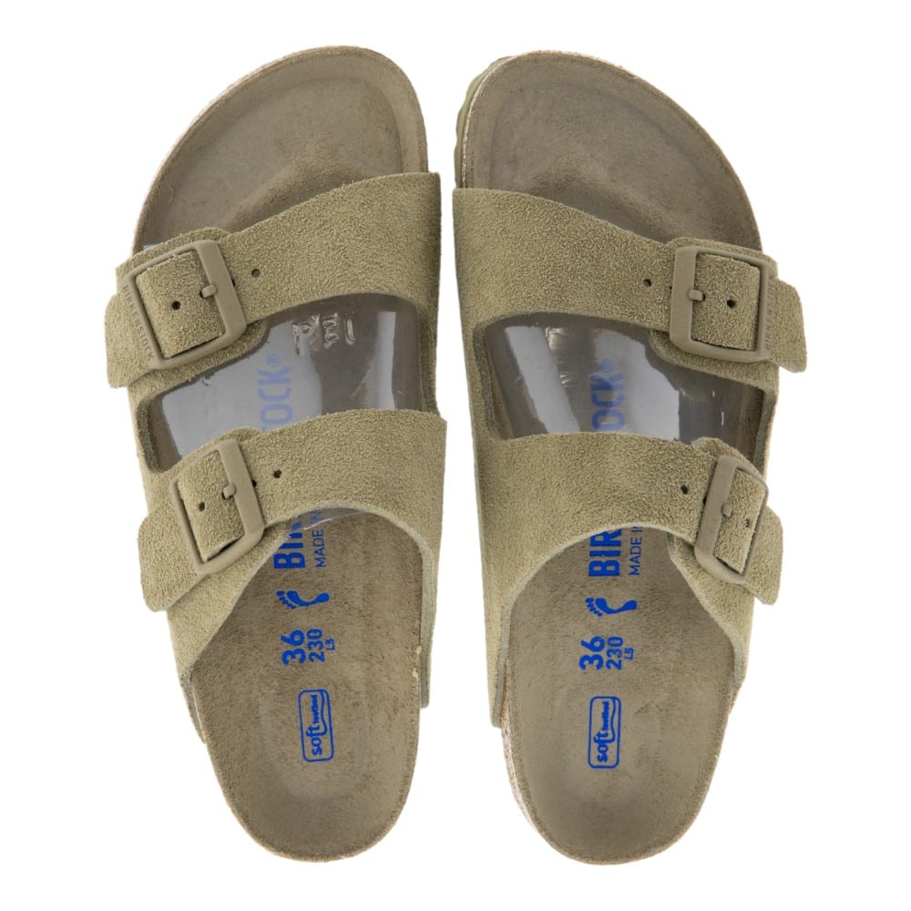 Sandalias Birkenstock Arizona de Ante Kaki Unisex | Carrile foto 2