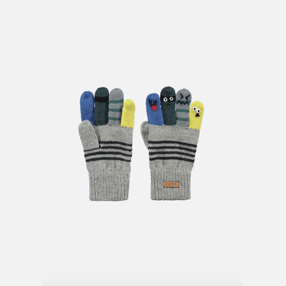 Guantes infantiles dedos títeres Barts BA5028 Gris