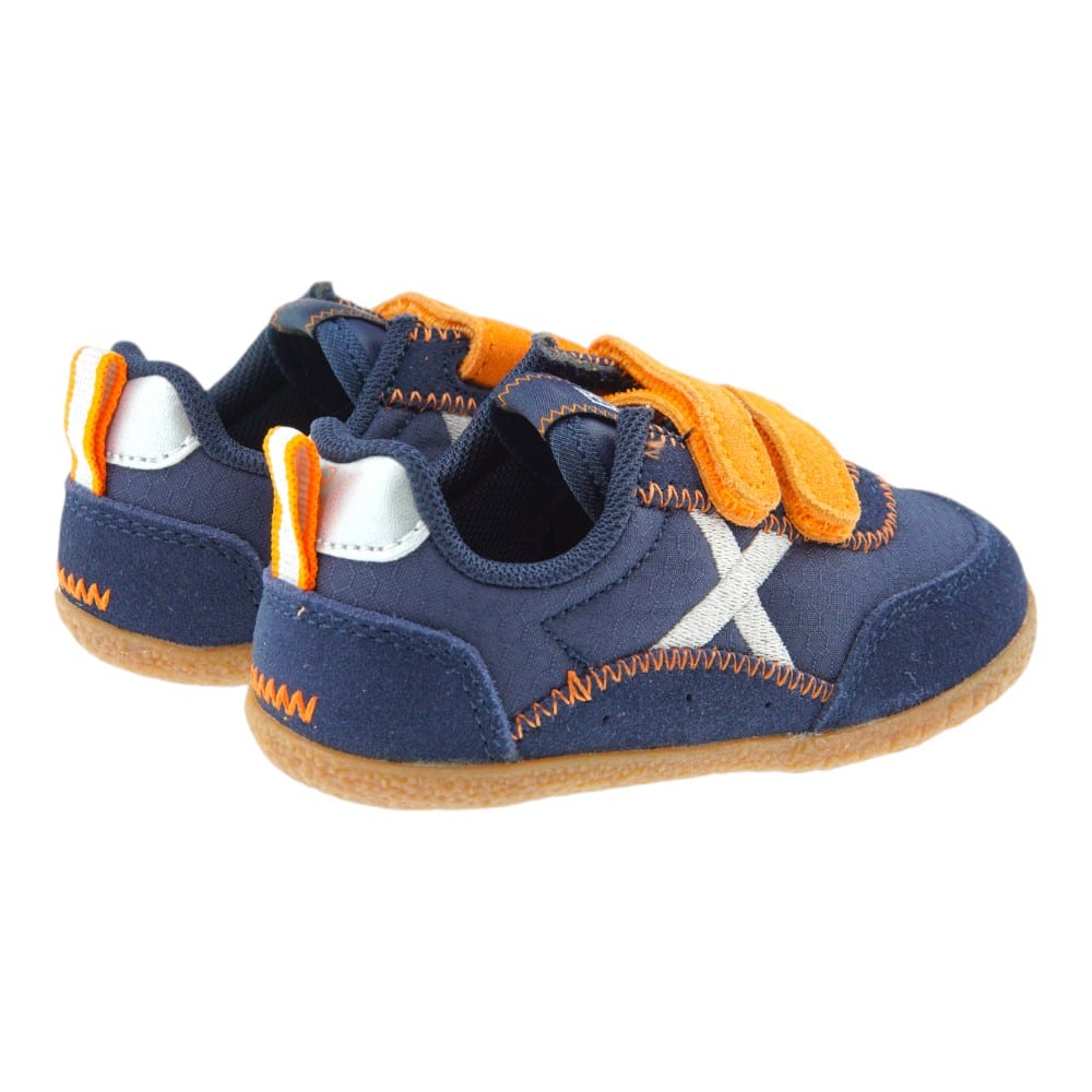 Zapatillas Munich Baby Koda en Azul y Plata - Carrile foto 4