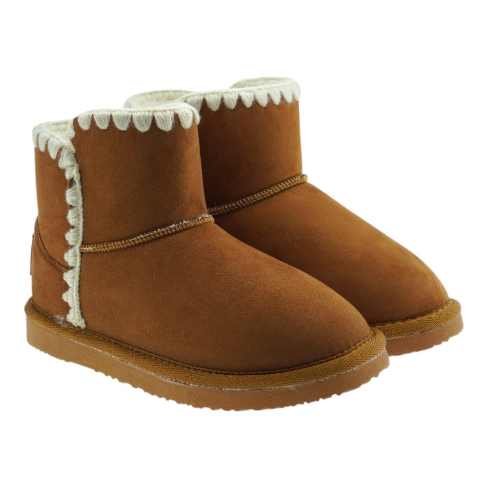 Botas Australianas Conguitos Cuero Bordado BJSH542085