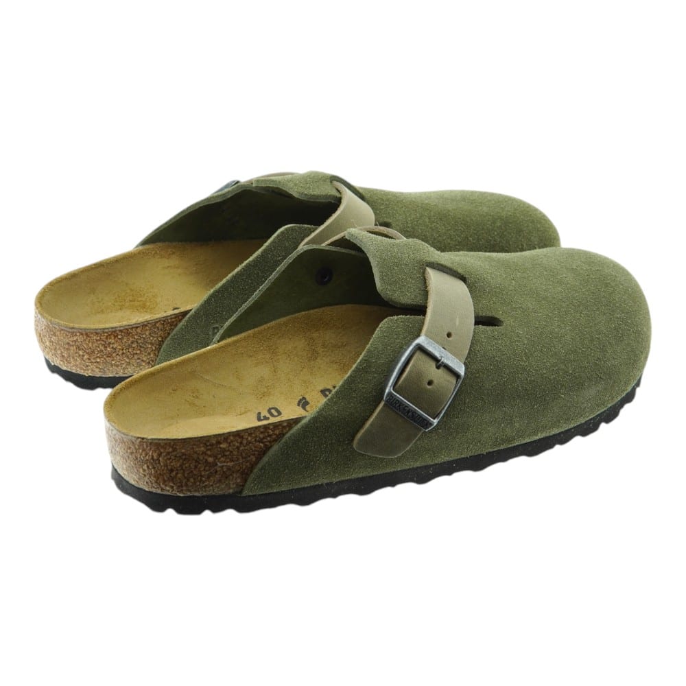 Zuecos Hombre Birkenstock Boston Taupe | Confort y Estilo | Carrile foto 4