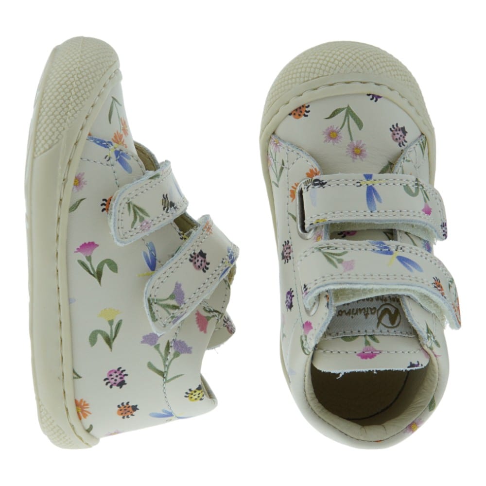 Zapatillas piel estampados doble velcro Naturino Cocoon VL foto 2