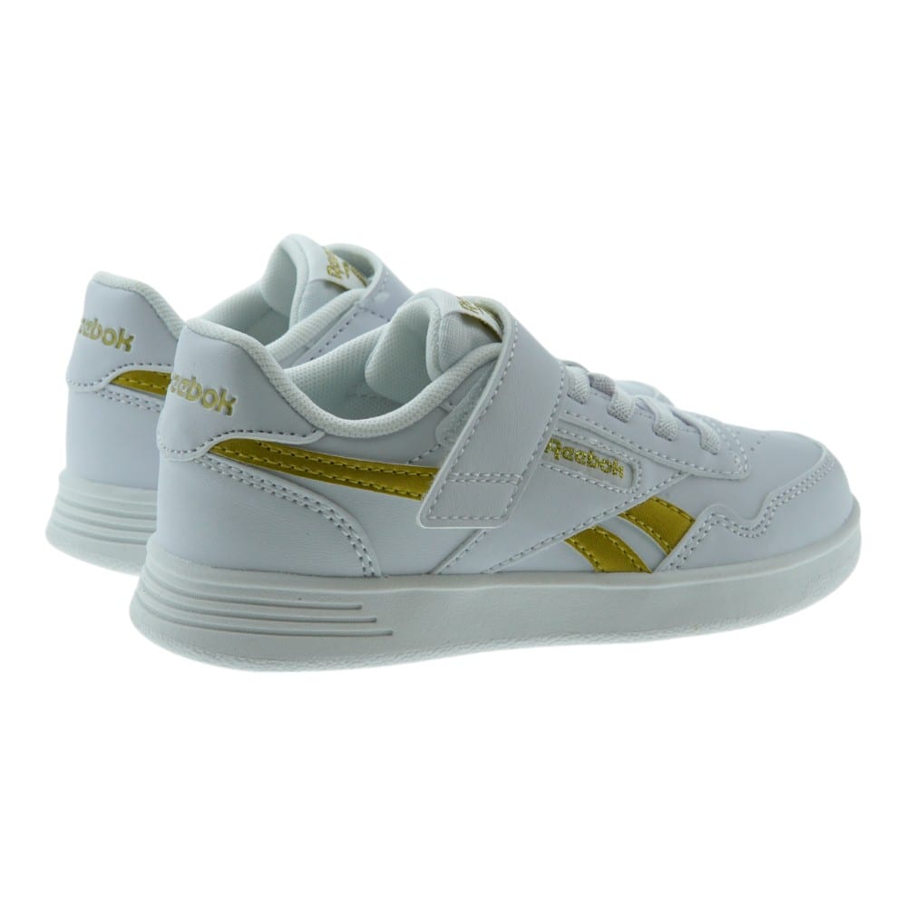 Deportivas Reebok Court Advance | Zapatillas Blancas con Detalles Dorados | Carrile foto 4