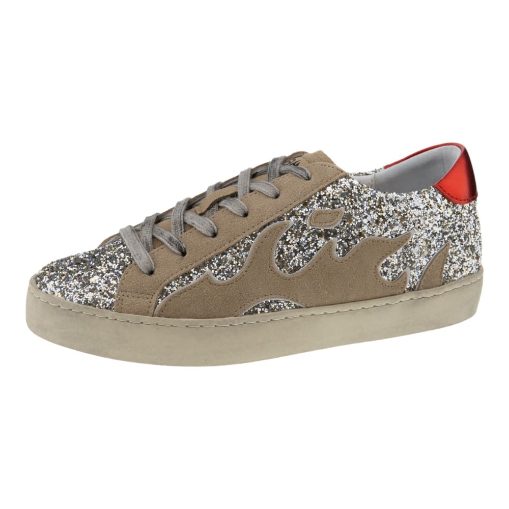 Zapatillas Glitter Dorado Bibilou Gamin Mujer | Carrile foto 3