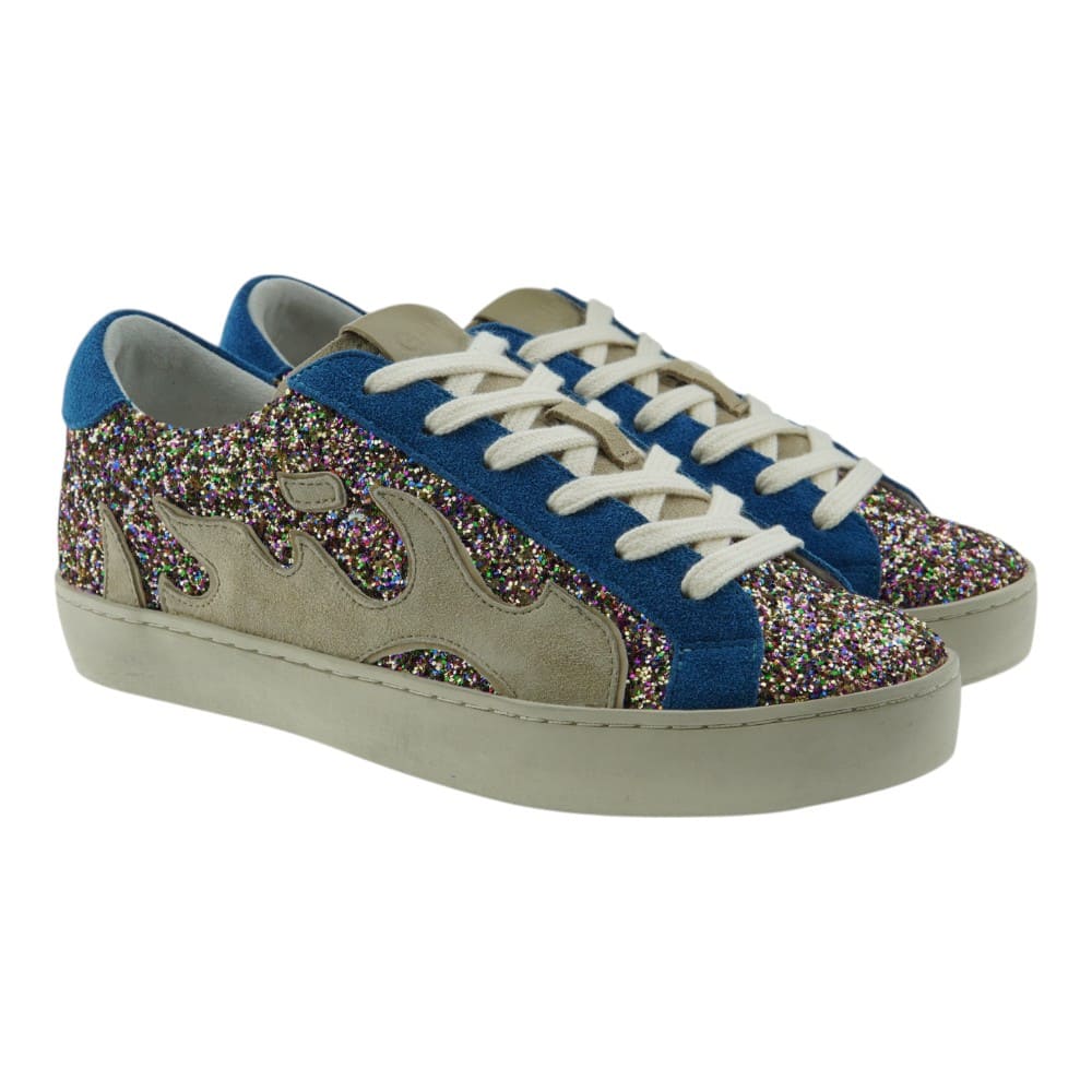 Bibilou Sneakers Gamin Glitter Multicolor 050107 GM