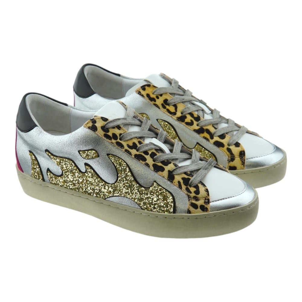 Bibi Lou Gamin Zapatillas Doradas Glitter 100063GM