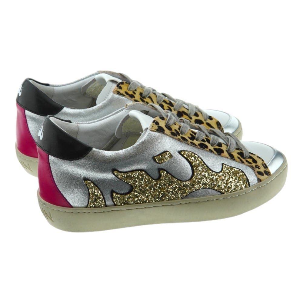 Zapatillas Gamin Bibilou con diseño único de glitter y estampado animal - Carrilé foto 4