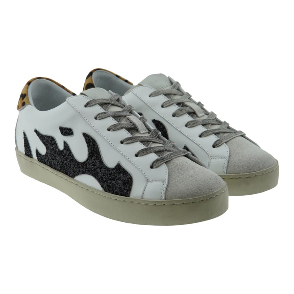 Zapatillas Gamin Bibilou Glitter Animal Print 100065GM