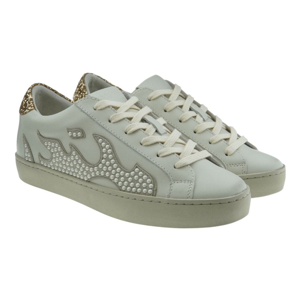 Zapatillas Casual Mujer Blancas Gamin Bibi Lou 100154GM