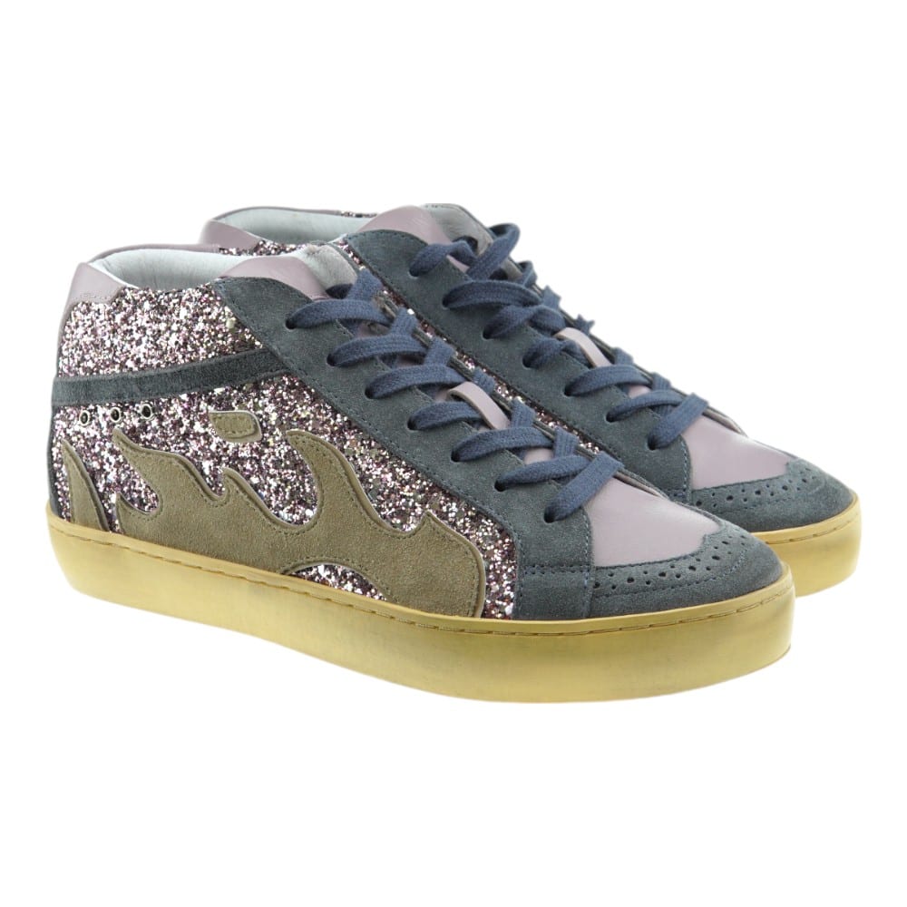 Zapatillas Deportivas Bota Mujer Gamin Bibilou B 050049G Glitter