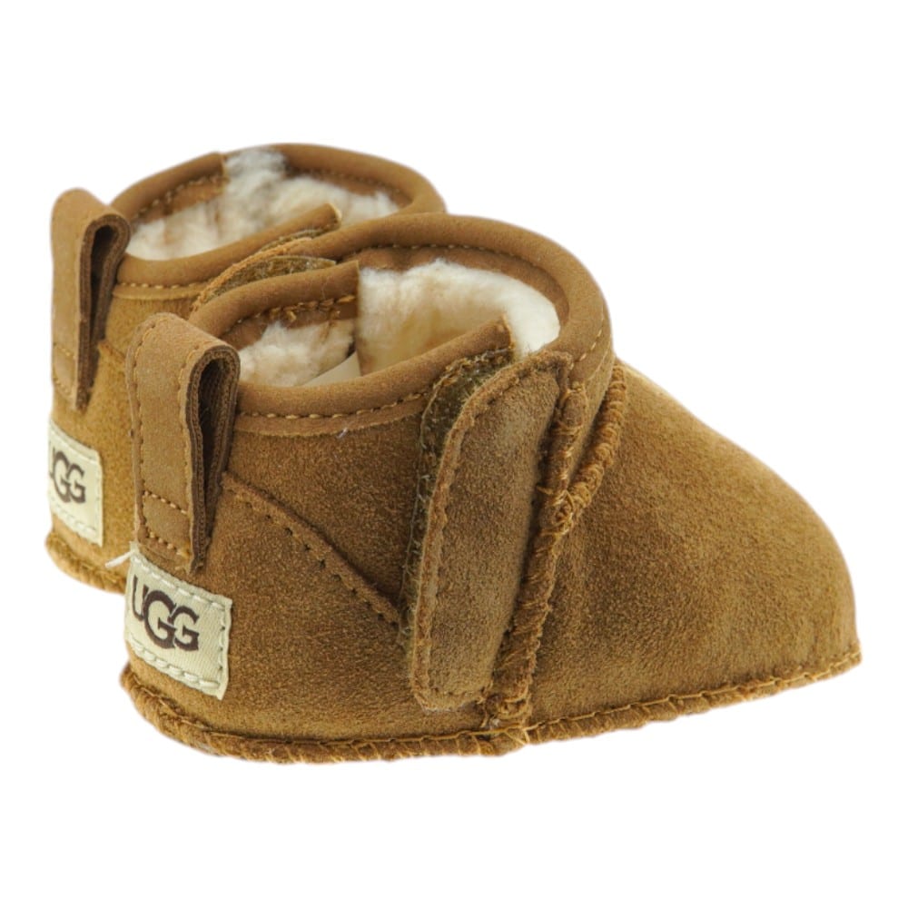 Botas bebé UGG de ante color cuero | Calzado para bebé de calidad en Carrilé foto 4