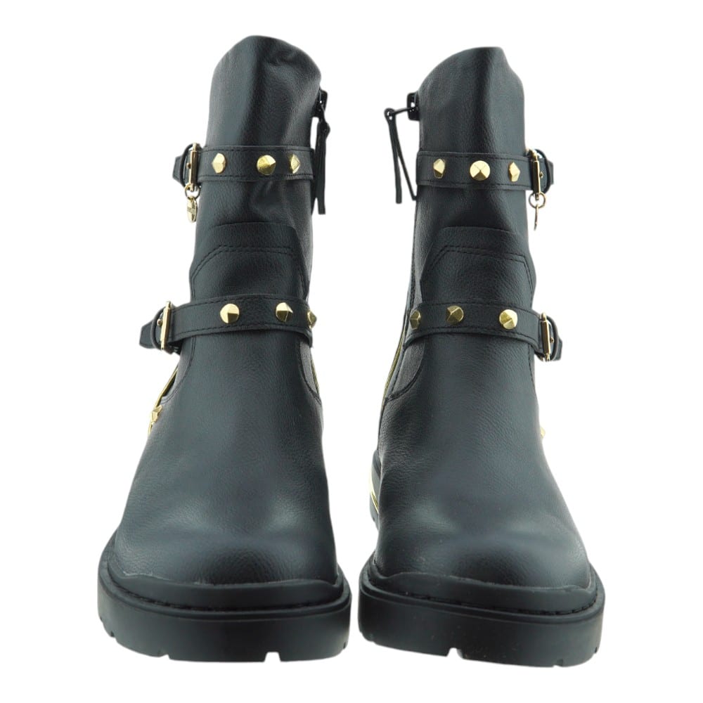 Botas Replay con Hebillas para Niña y Joven | Estilo Rockero y Elegante en Negro foto 2