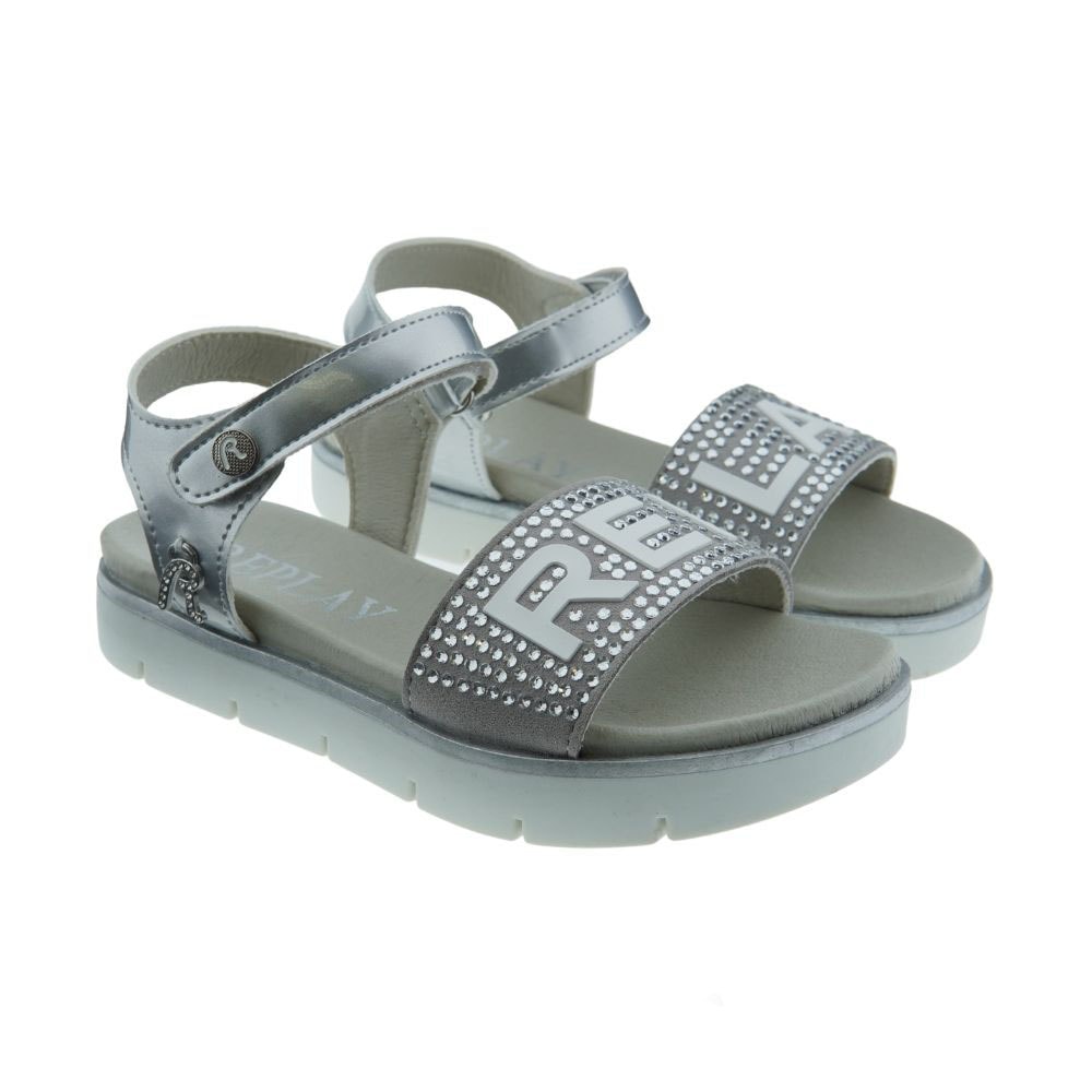 Sandalias niña strass velcro Replay JT240009S