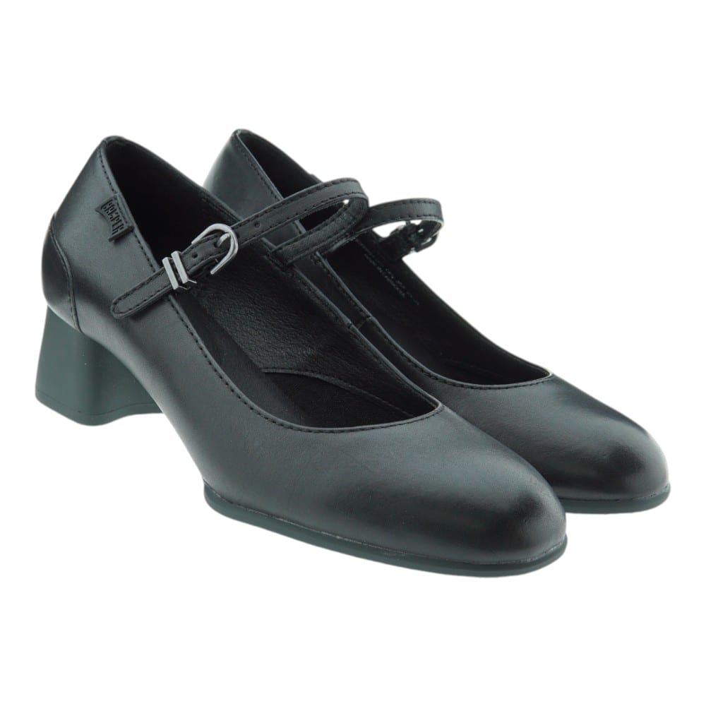 Zapatos tacón Negro Mujer Camper Hebilla K200694