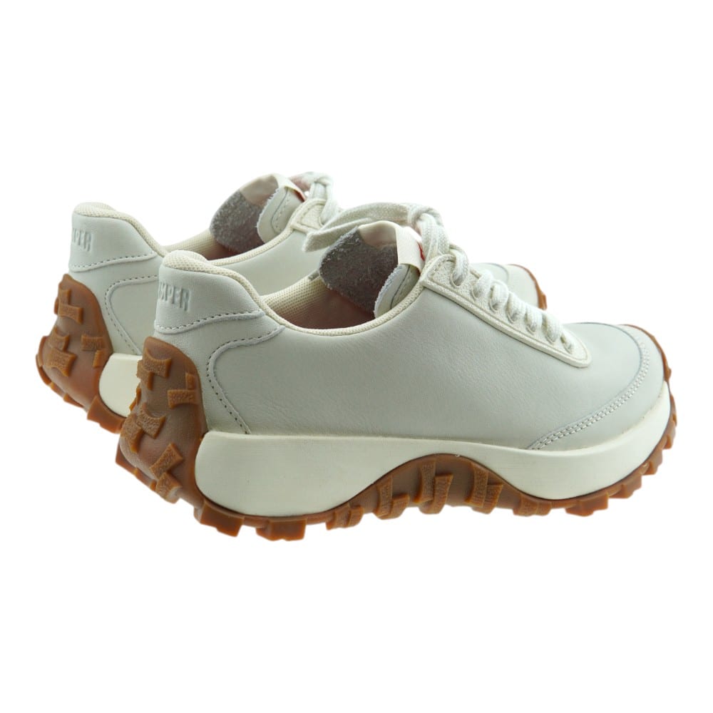 Sneakers mujer Camper beige con suela dentada para un estilo casual y cómodo foto 4