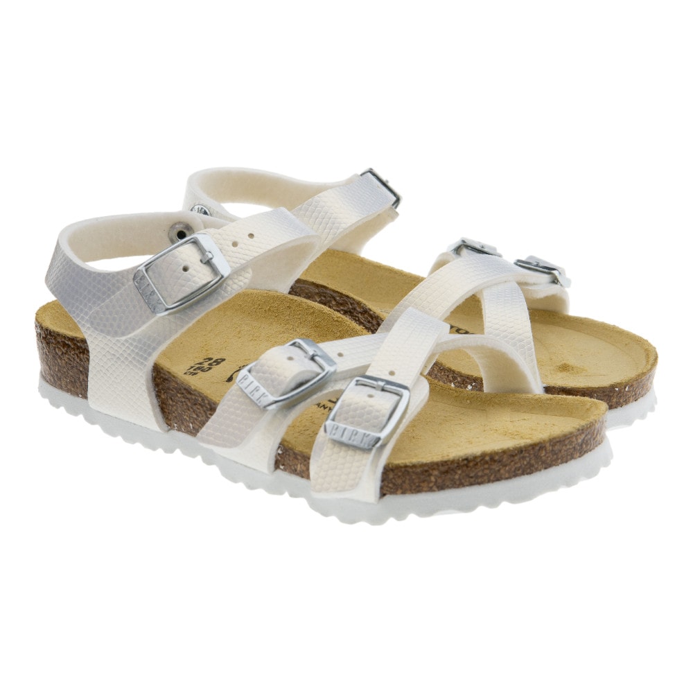 Sandalias Blancas Niña Anatómicas Birkenstock Kumba Kids