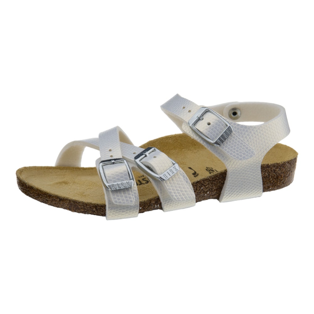 Sandalias Niña Birkenstock Kumba Blanca | Carrile foto 3