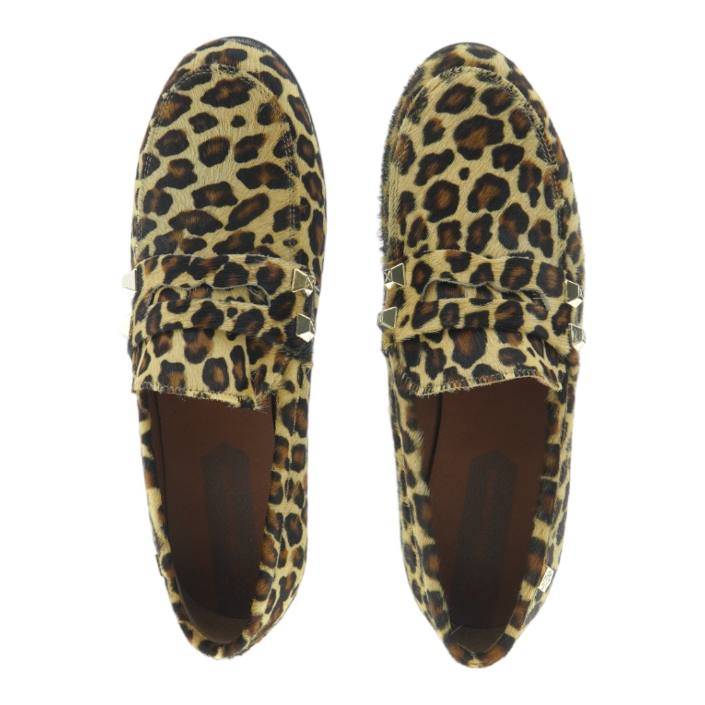 Mocasin antifaz mujer leopardo Popa Liana Animal foto 2