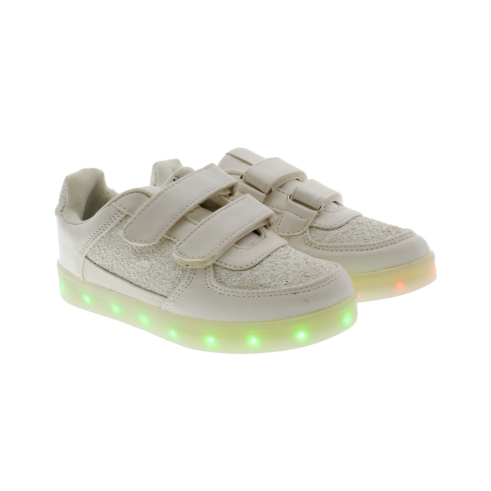 Zapatillas velcro luces niña fantasía