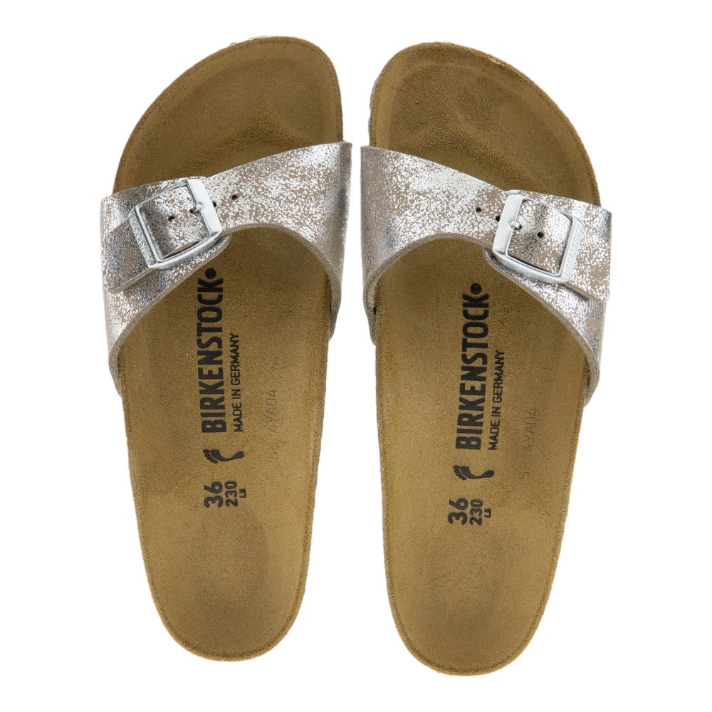 Sandalias Mujer Birkenstock Madrid Plateadas | Carrile foto 2