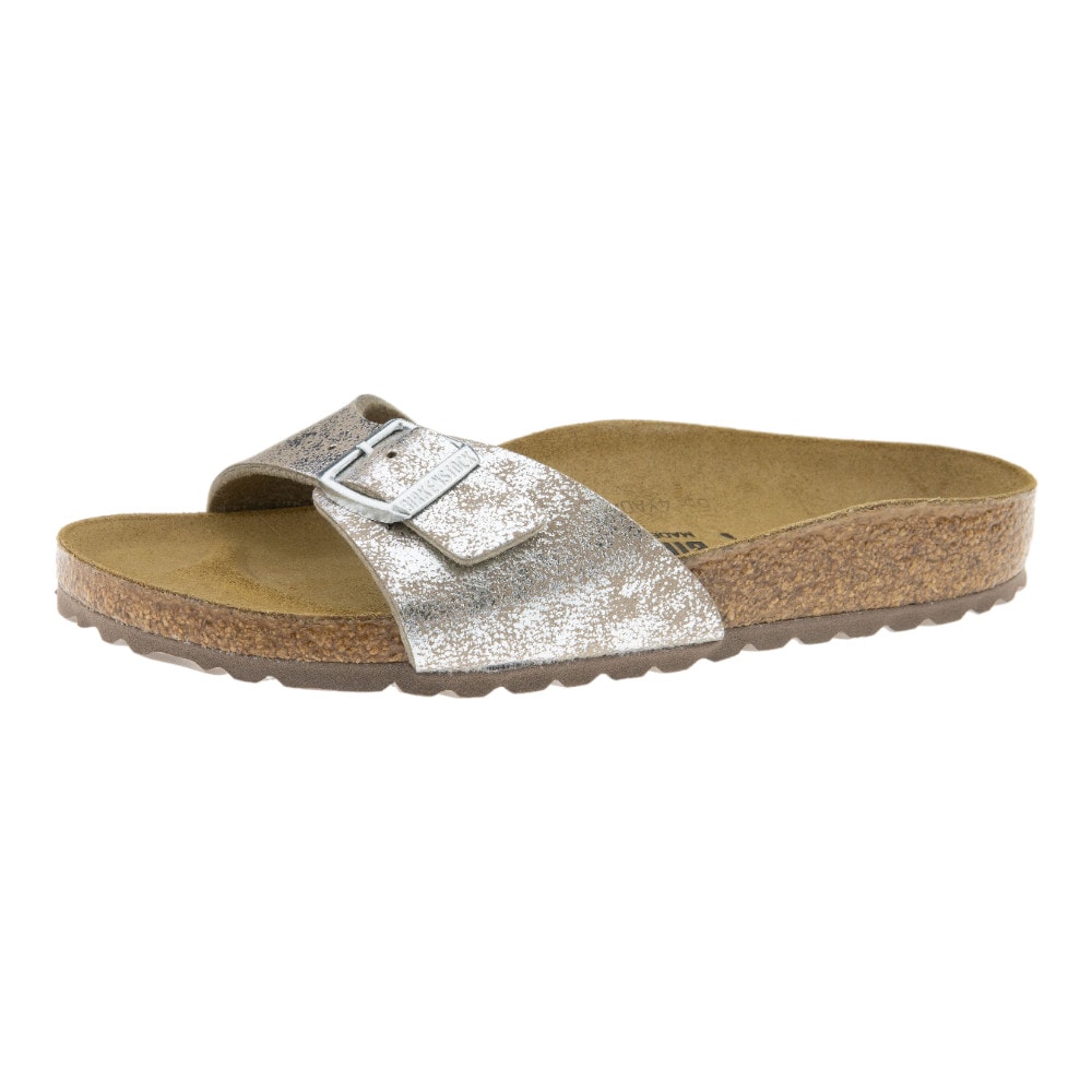 Sandalias Mujer Birkenstock Madrid Plateadas | Carrile foto 3