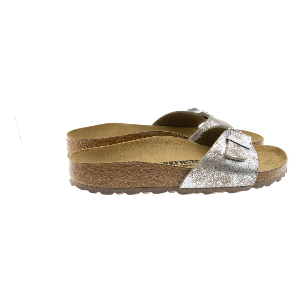 Sandalias Mujer Birkenstock Madrid Plateadas | Carrile foto 4